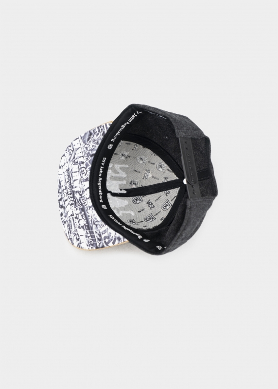 "Jahn Regensburg" - dunkelgrau/Kork (Snapback)